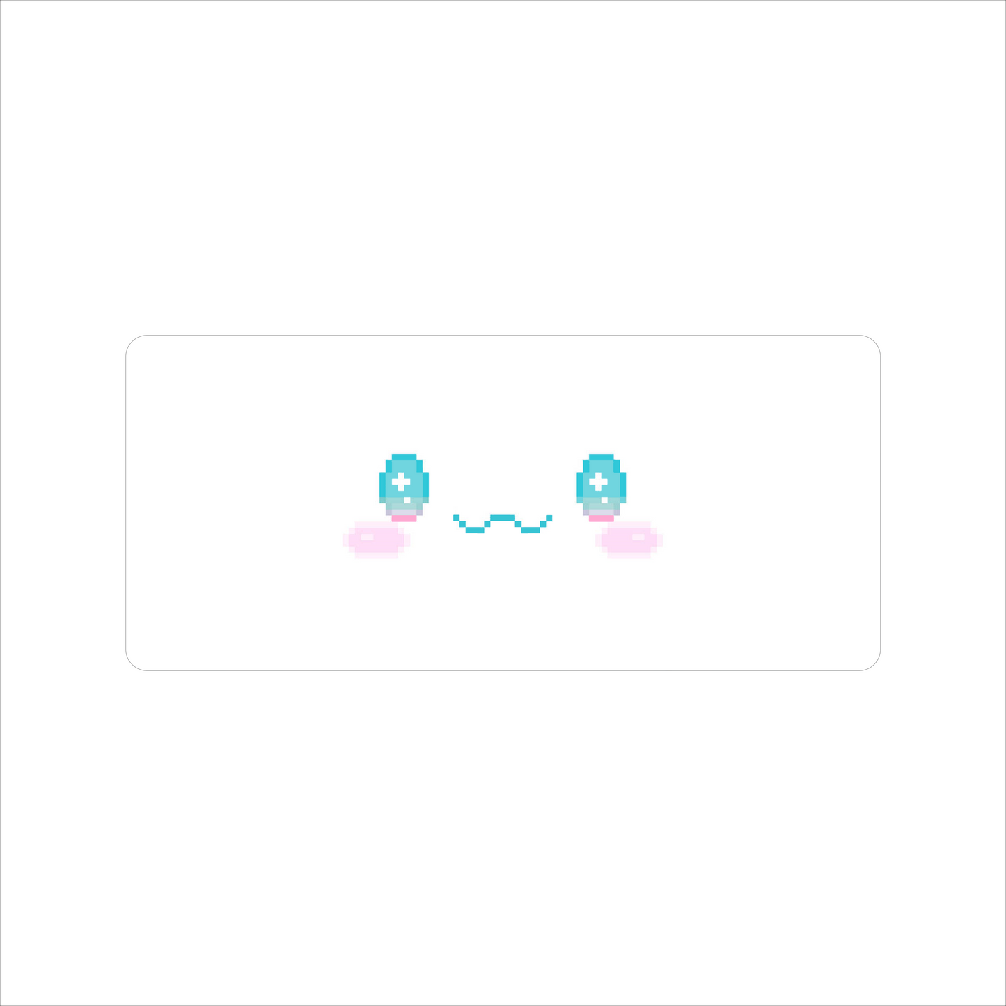 The "Cloudy Pup" Kawaii Deskmat | Style D