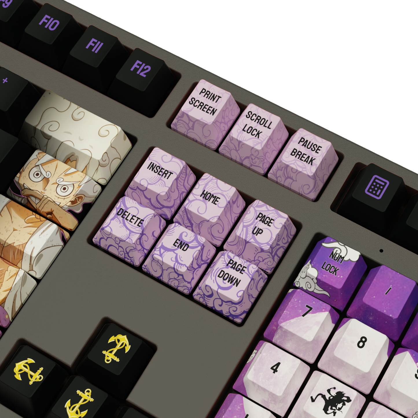 The "Pirate King" Husbando Keycaps Set | Gear 5