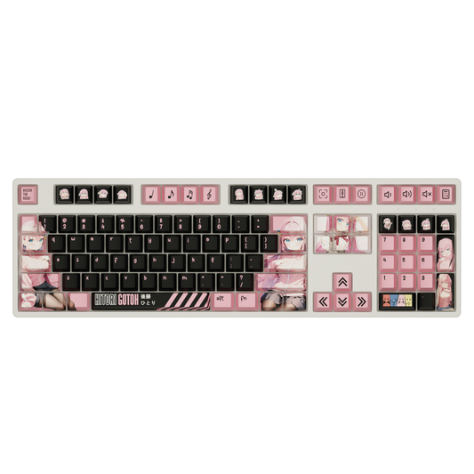 The "Shy Guitarist" Waifu Keyboard