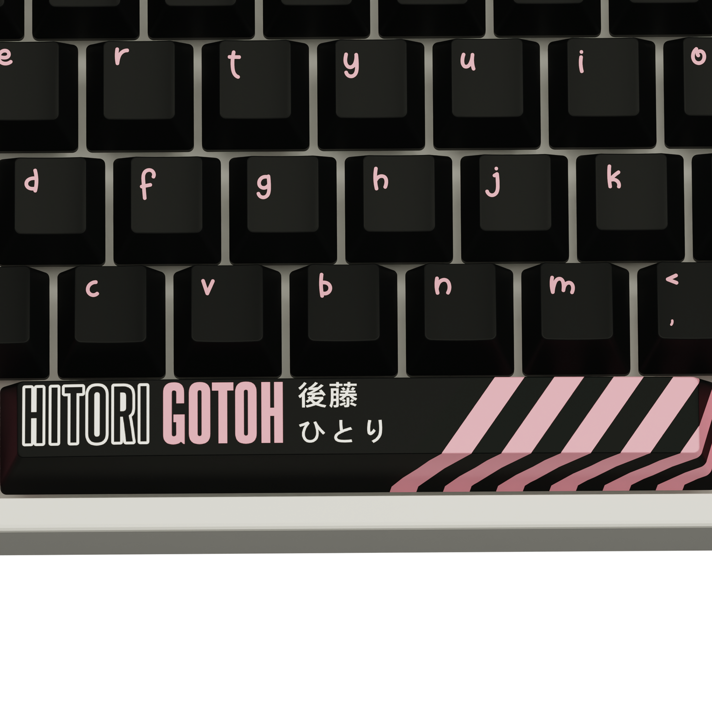 The "Shy Guitarist" Waifu Keycaps Set