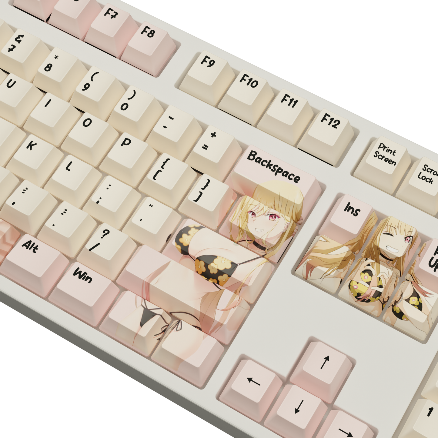 The "Cosplay Queen" Waifu Keyboard | Bikini Cosplay