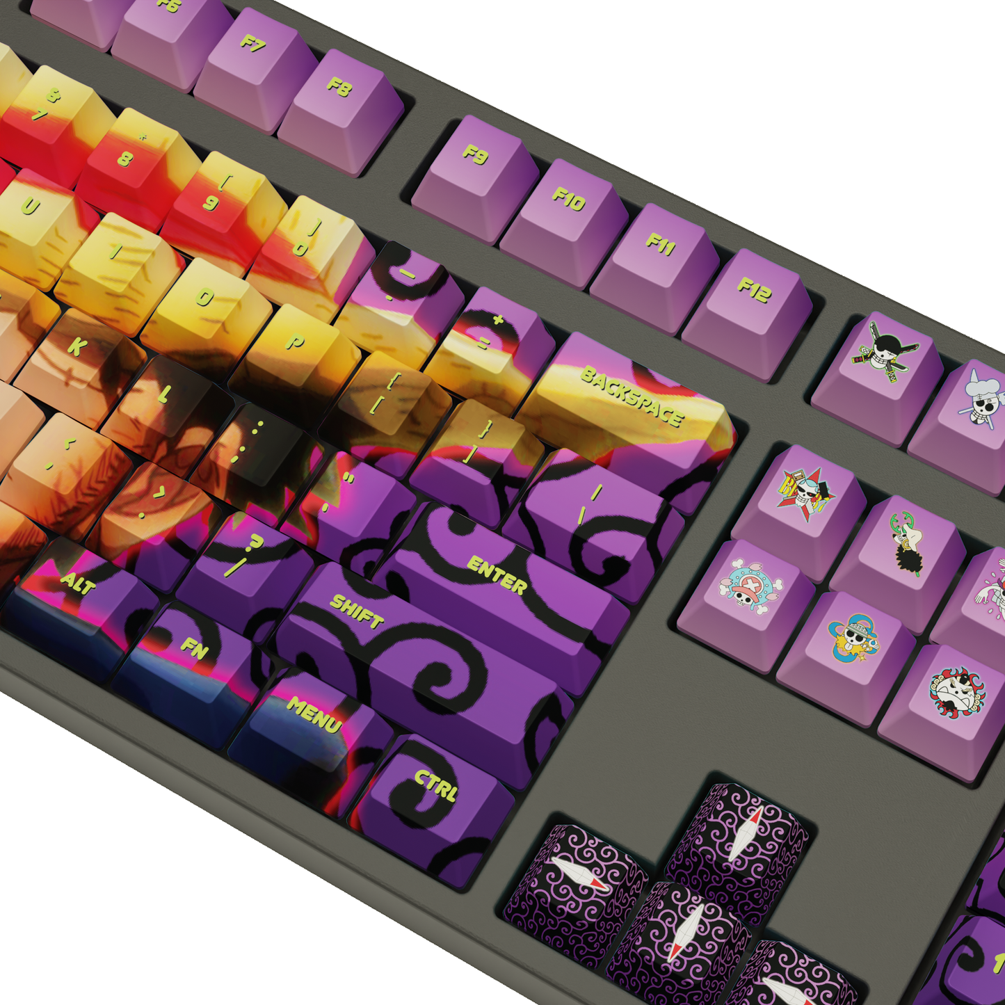 The "Pirate King" Husbando Keycaps Set