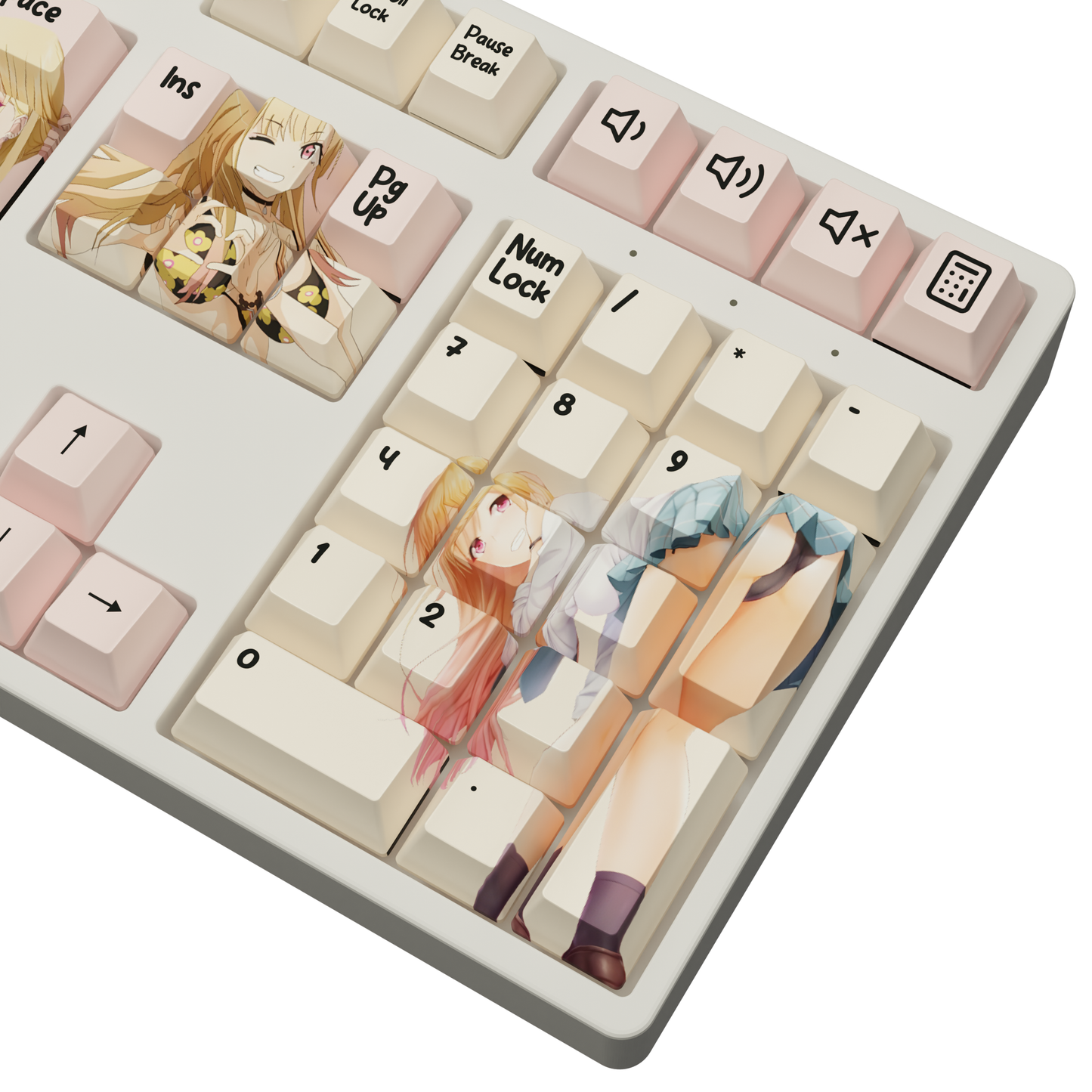 The "Cosplay Queen" Waifu Keyboard | Bikini Cosplay