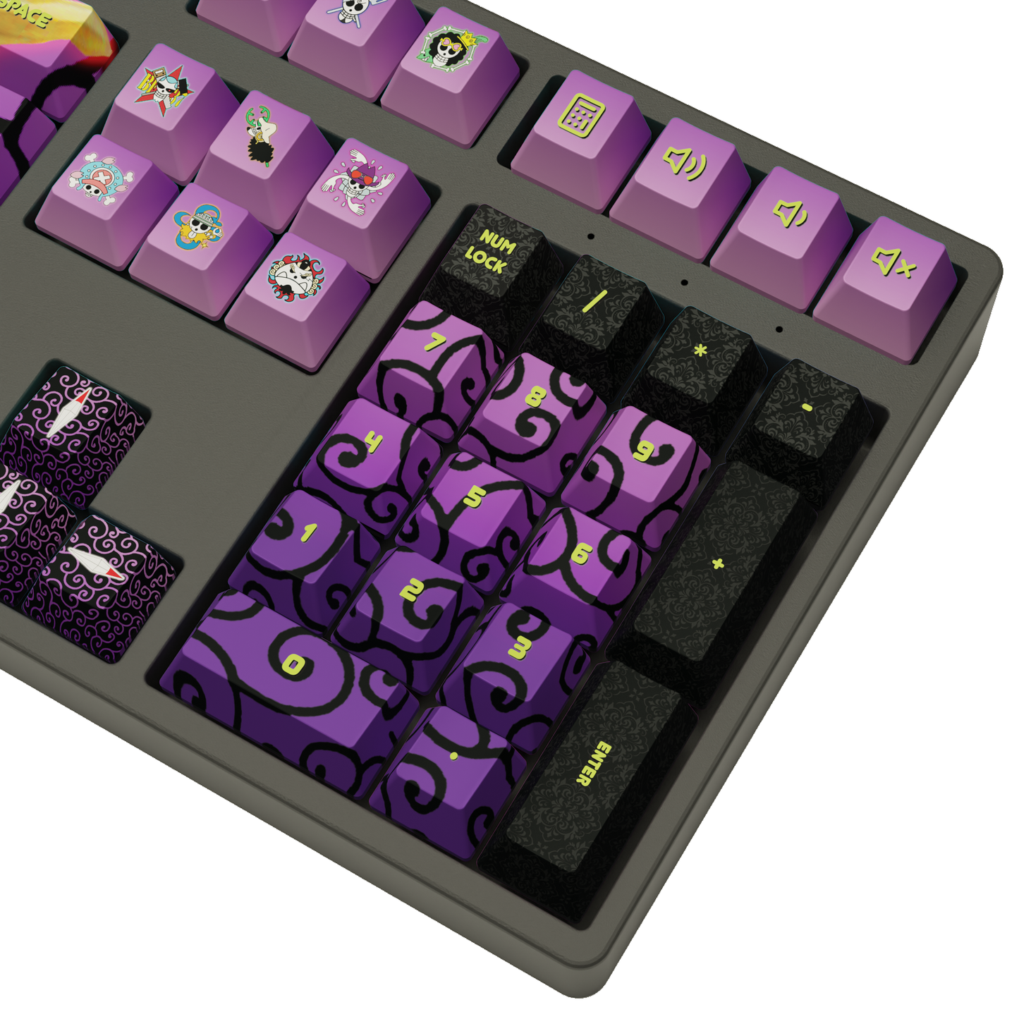 The "Pirate King" Husbando Keycaps Set