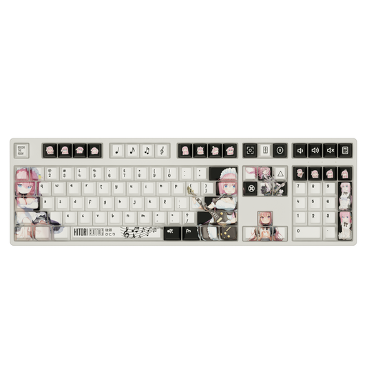 The "Shy Guitarist" Waifu Keyboard | Maid Cosplay