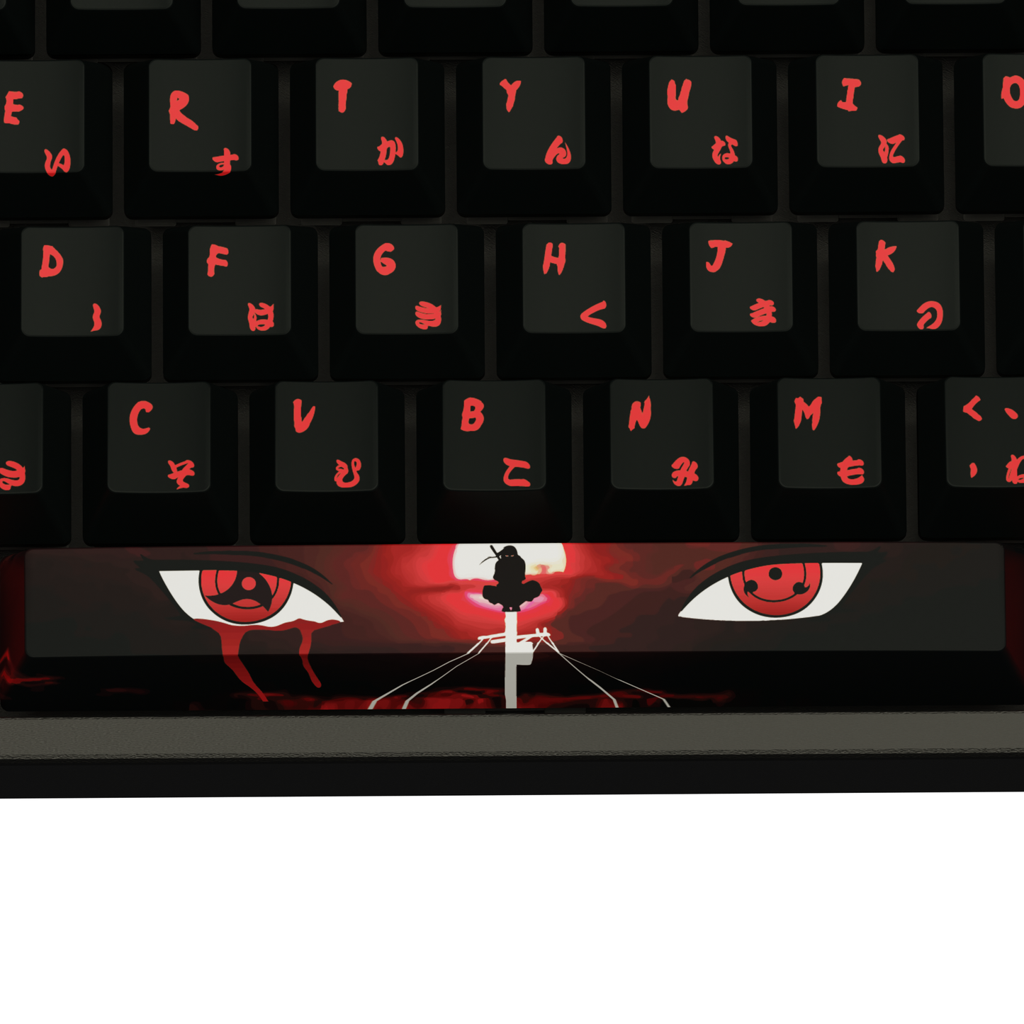 The "Raven Shinobi" Husbando Keycaps Set