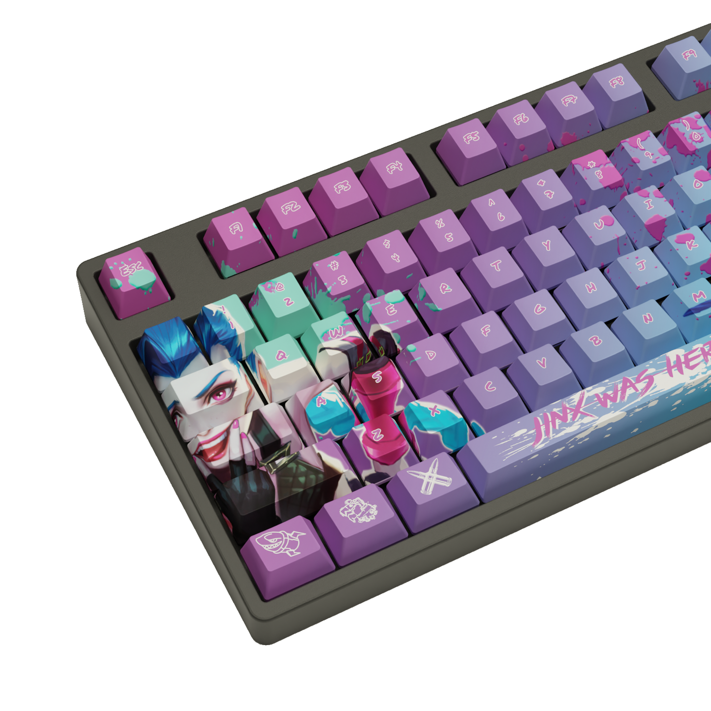 The "Boom Queen" Waifu Keyboard