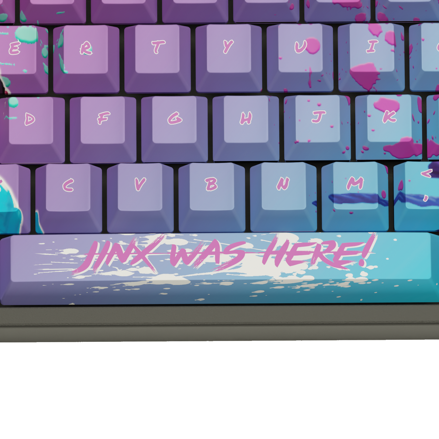 The "Boom Queen" Waifu Keyboard