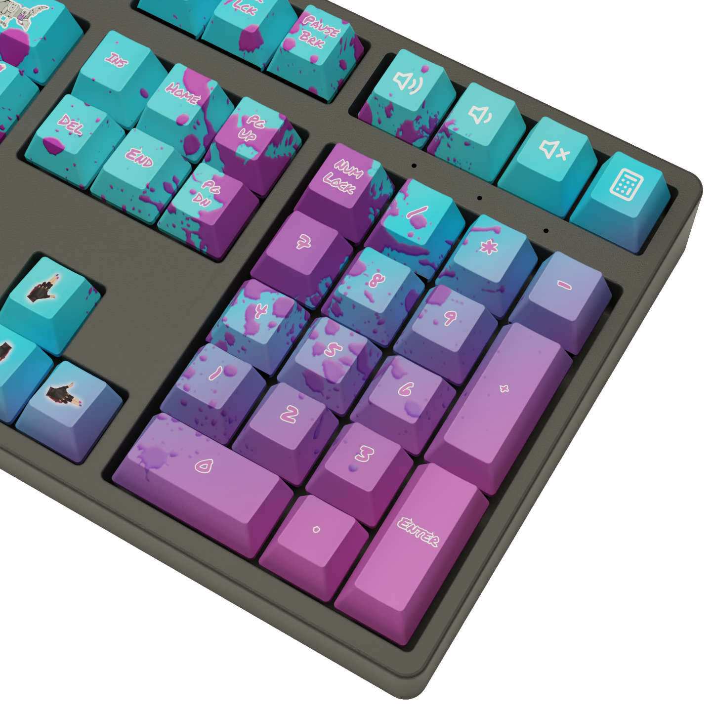 The "Boom Queen" Waifu Keyboard