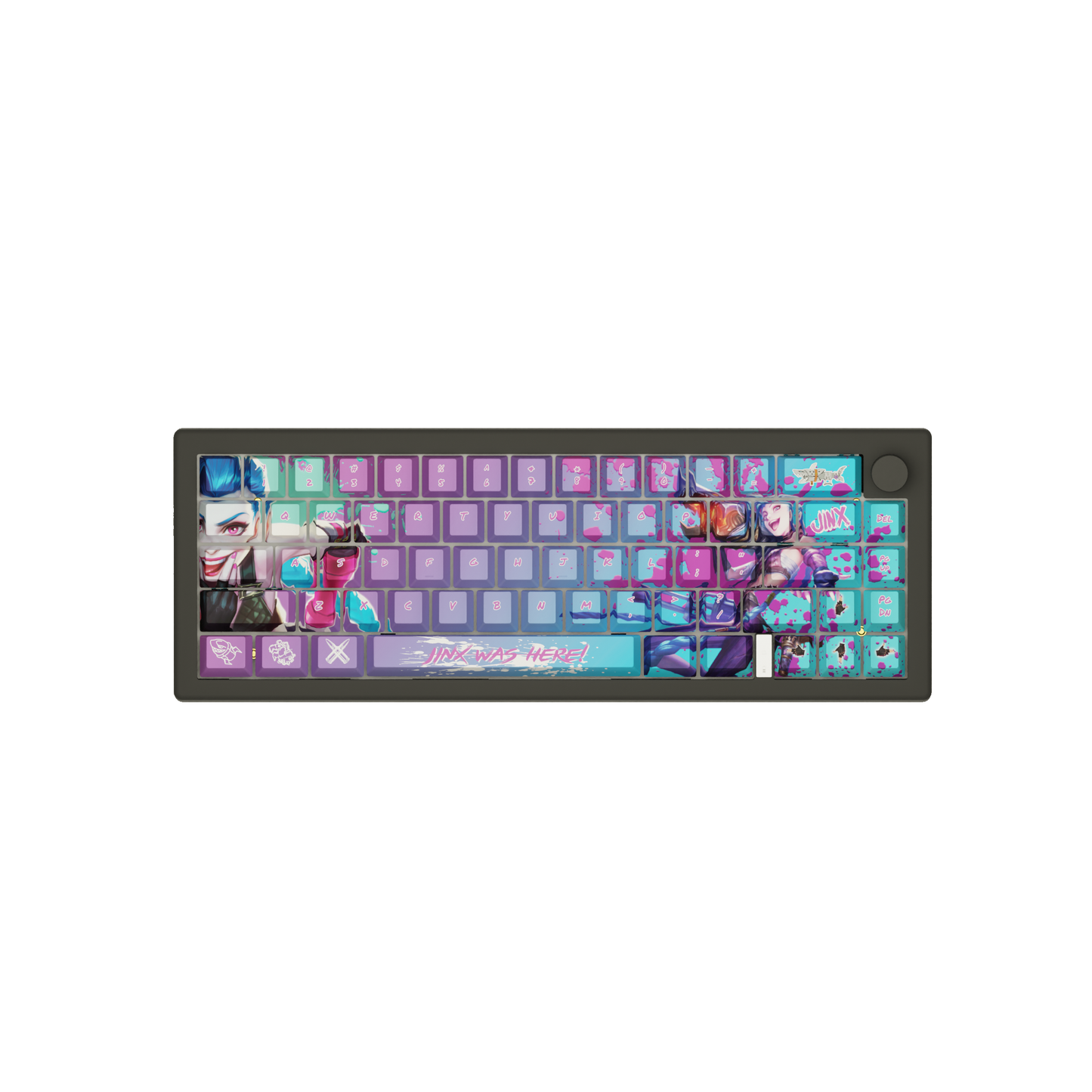 The "Boom Queen" Waifu Keyboard