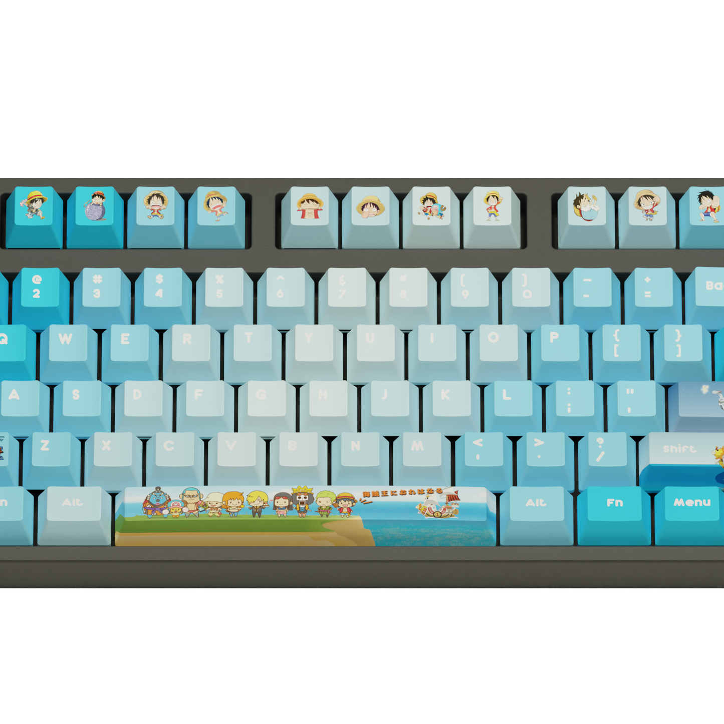 The "Pirate Crew" Husbando Keyboard