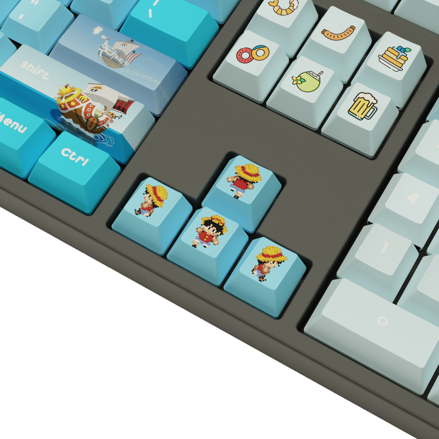 The "Pirate Crew" Husbando Keyboard