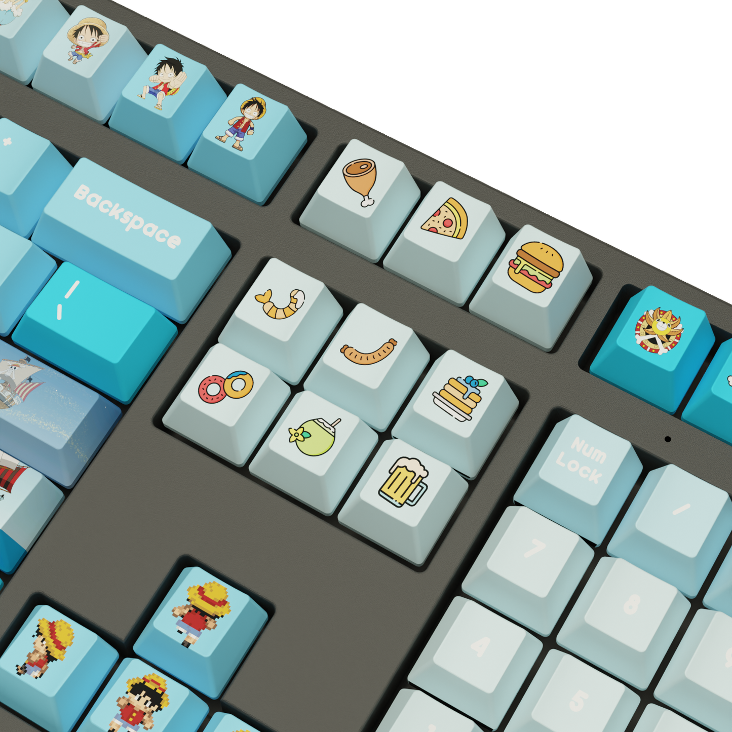 The "Pirate Crew" Husbando Keyboard