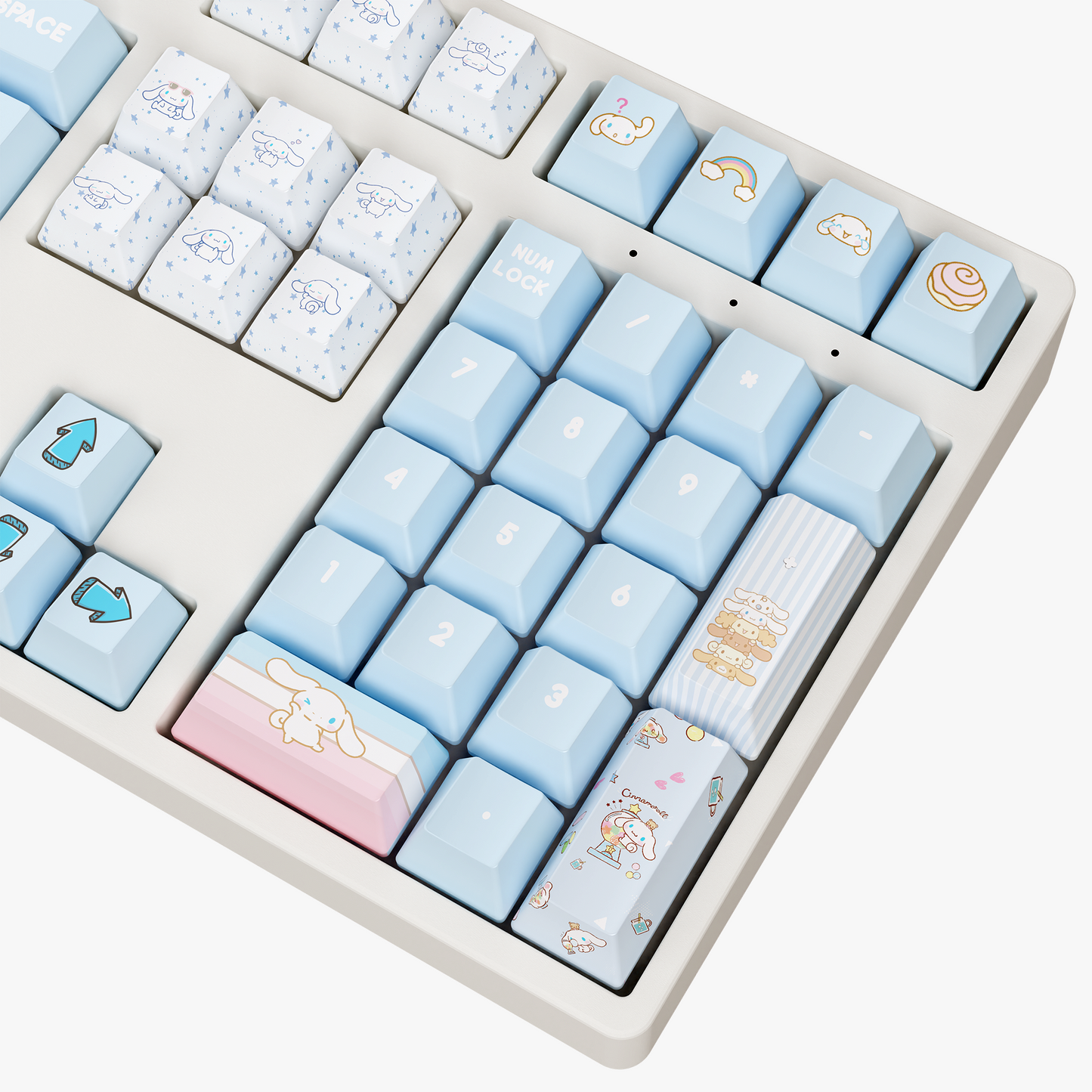 The "Cloudy Pup" Kawaii Keyboard