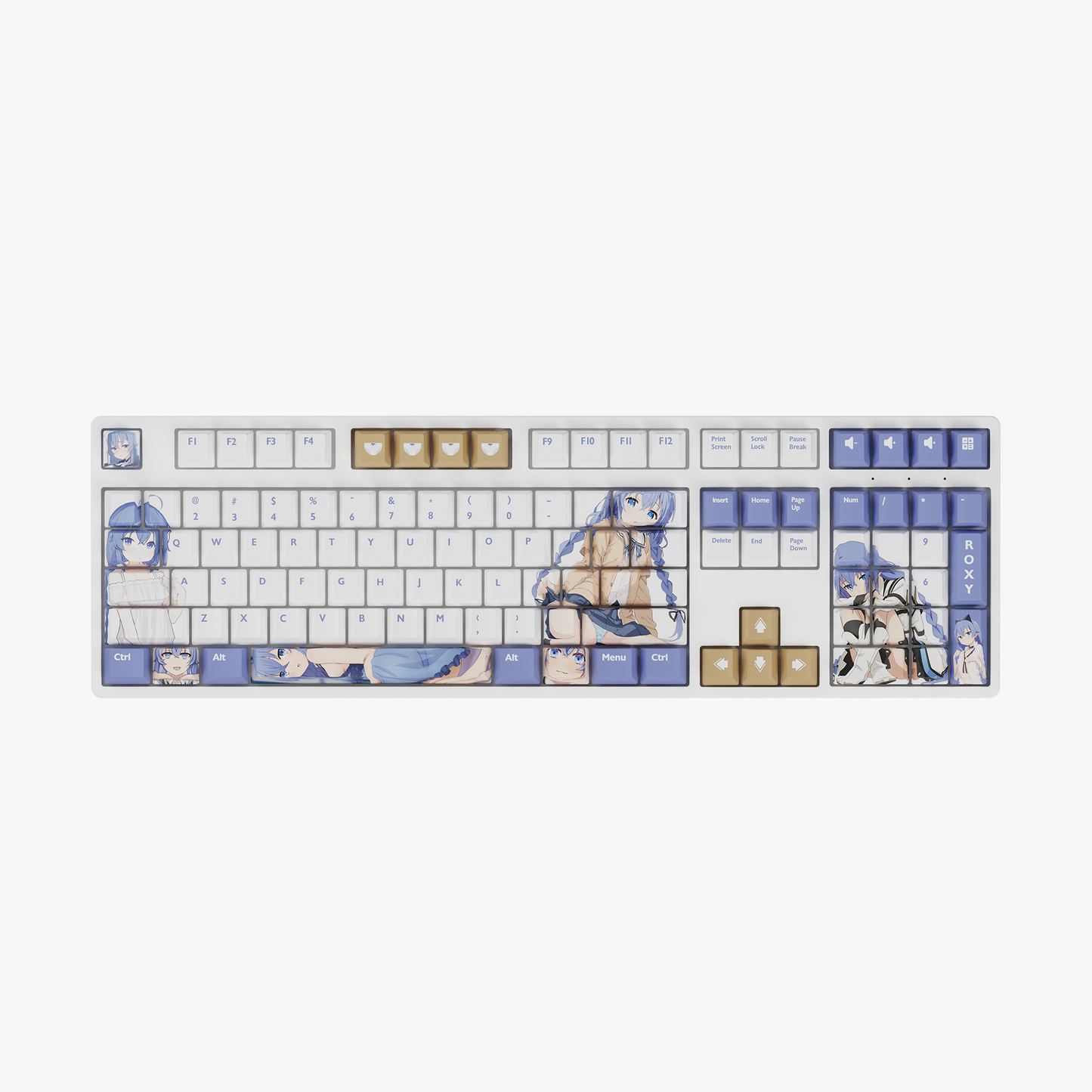 The "Water Magician" Waifu Keyboard