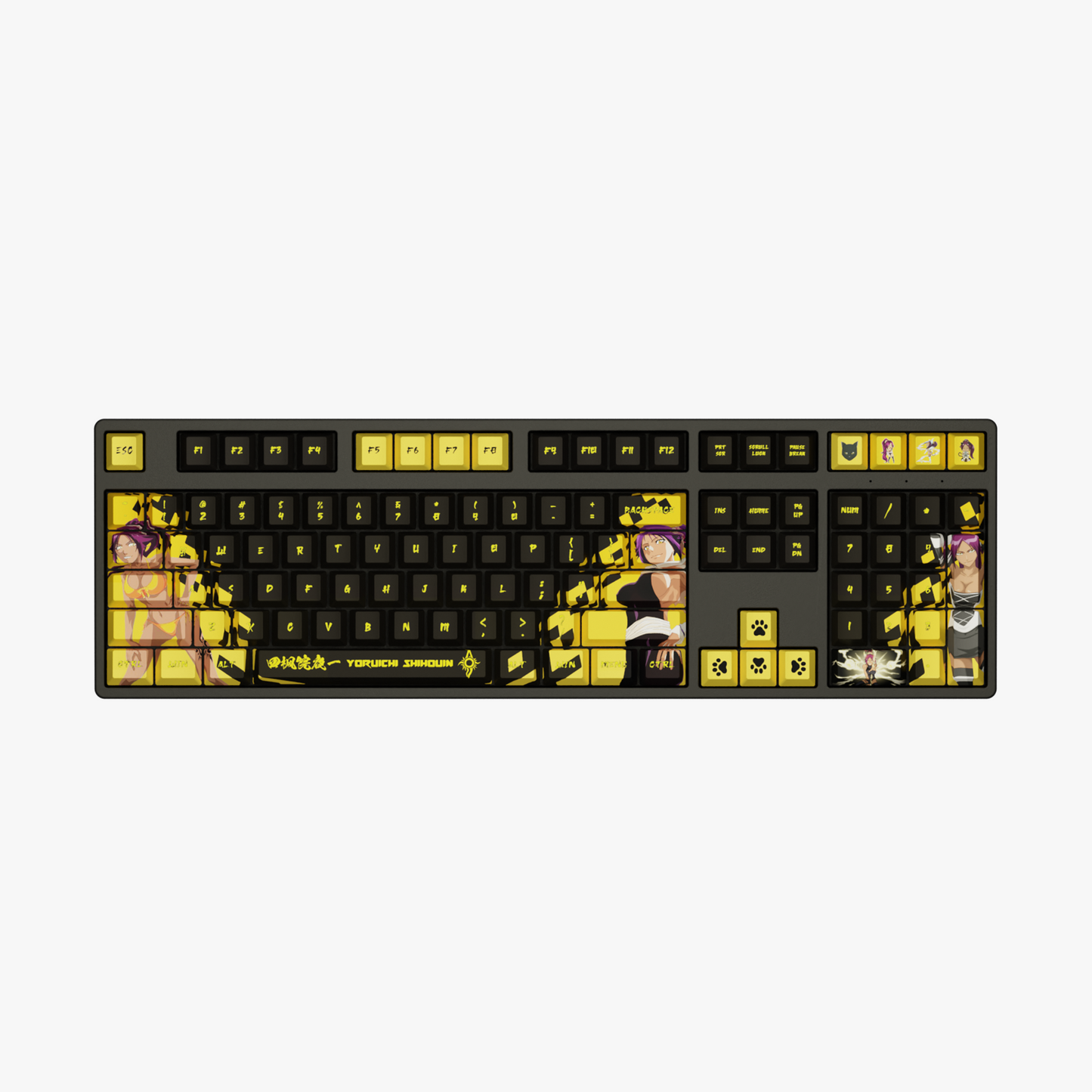 The "Flash Goddess" Waifu Keyboard