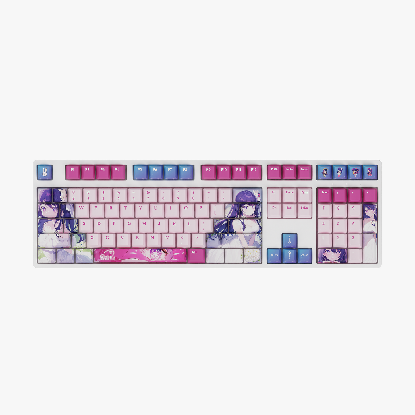 The "Super Idol" Waifu Keyboard