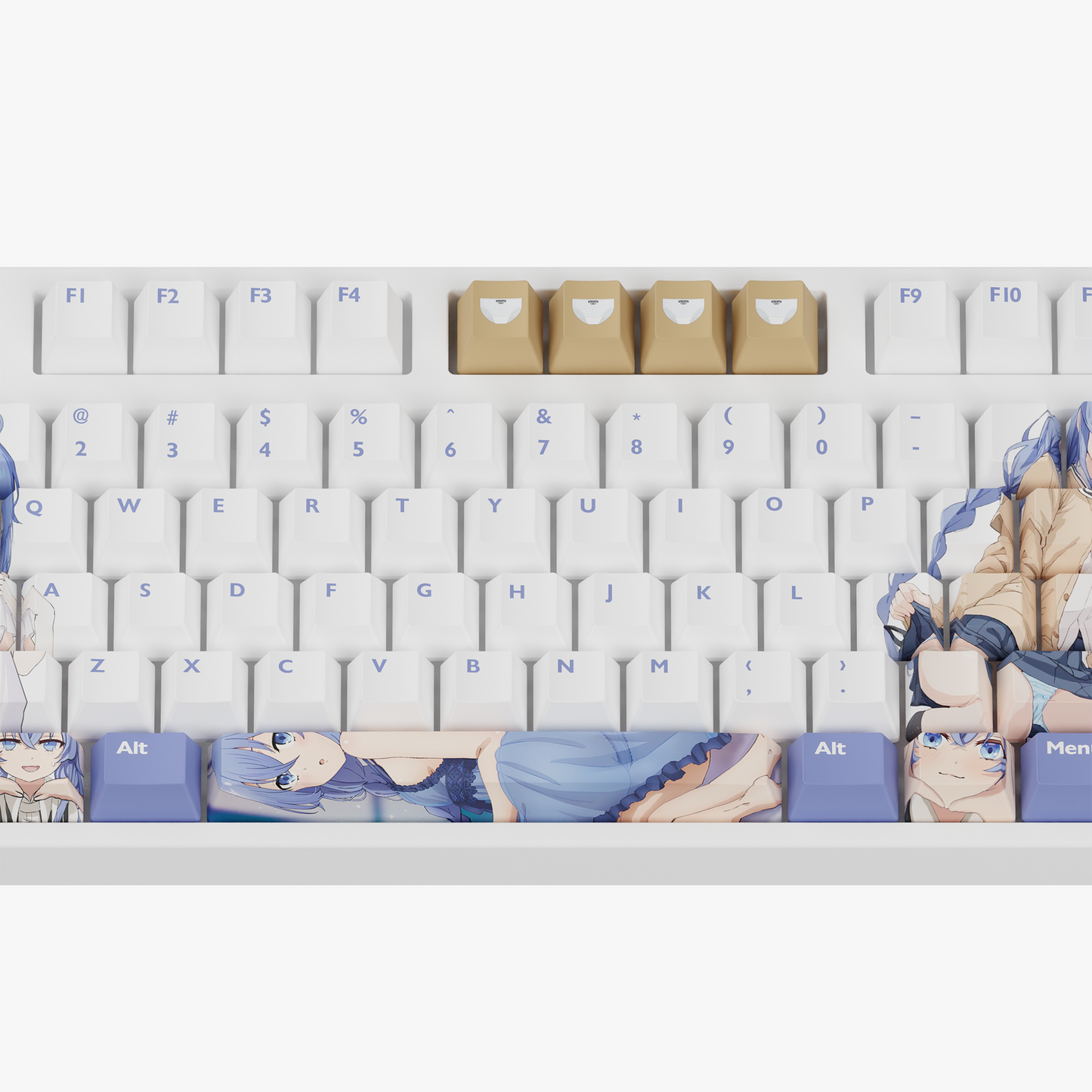 The "Water Magician" Waifu Keyboard