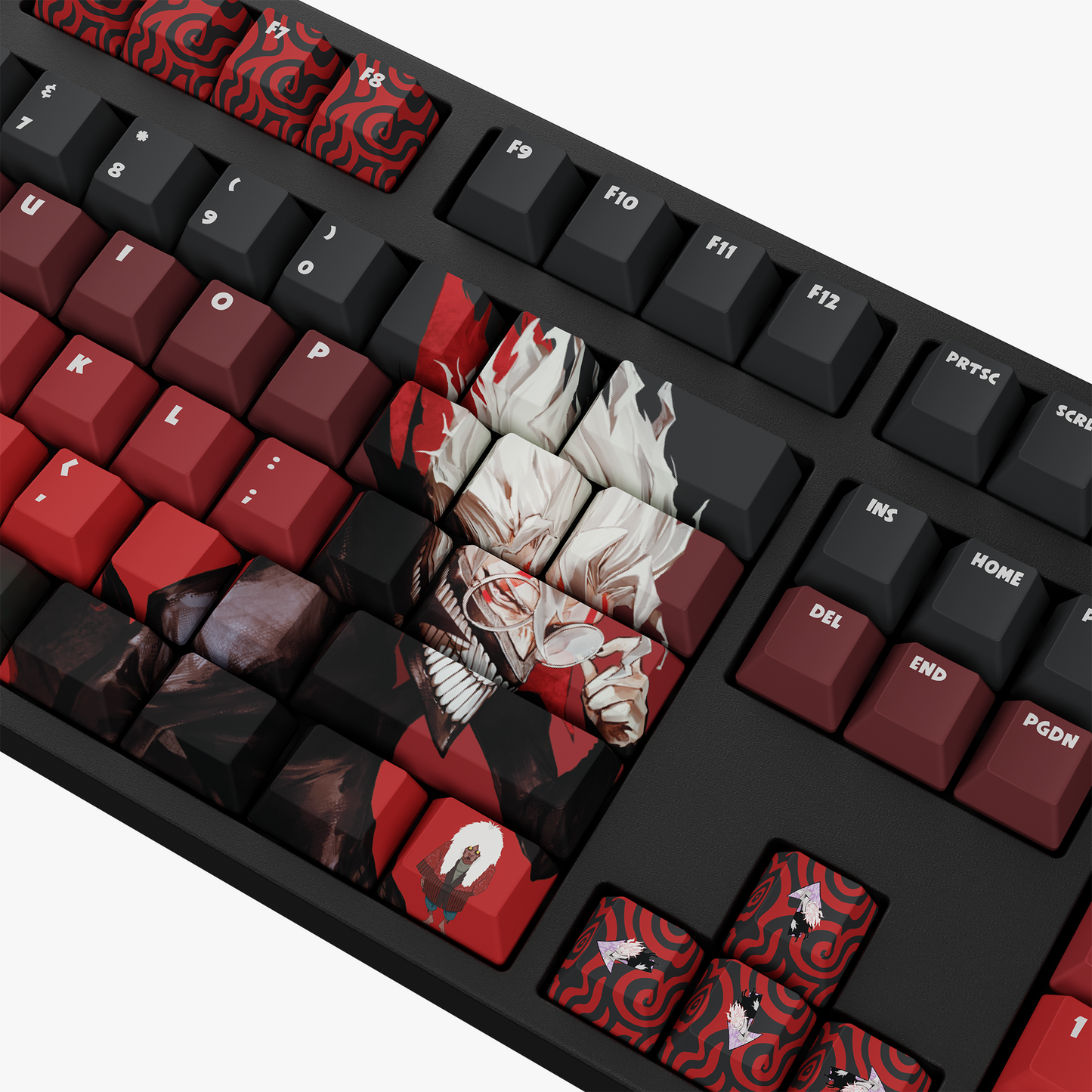 The "Curse Power" Husbando Keycaps Set