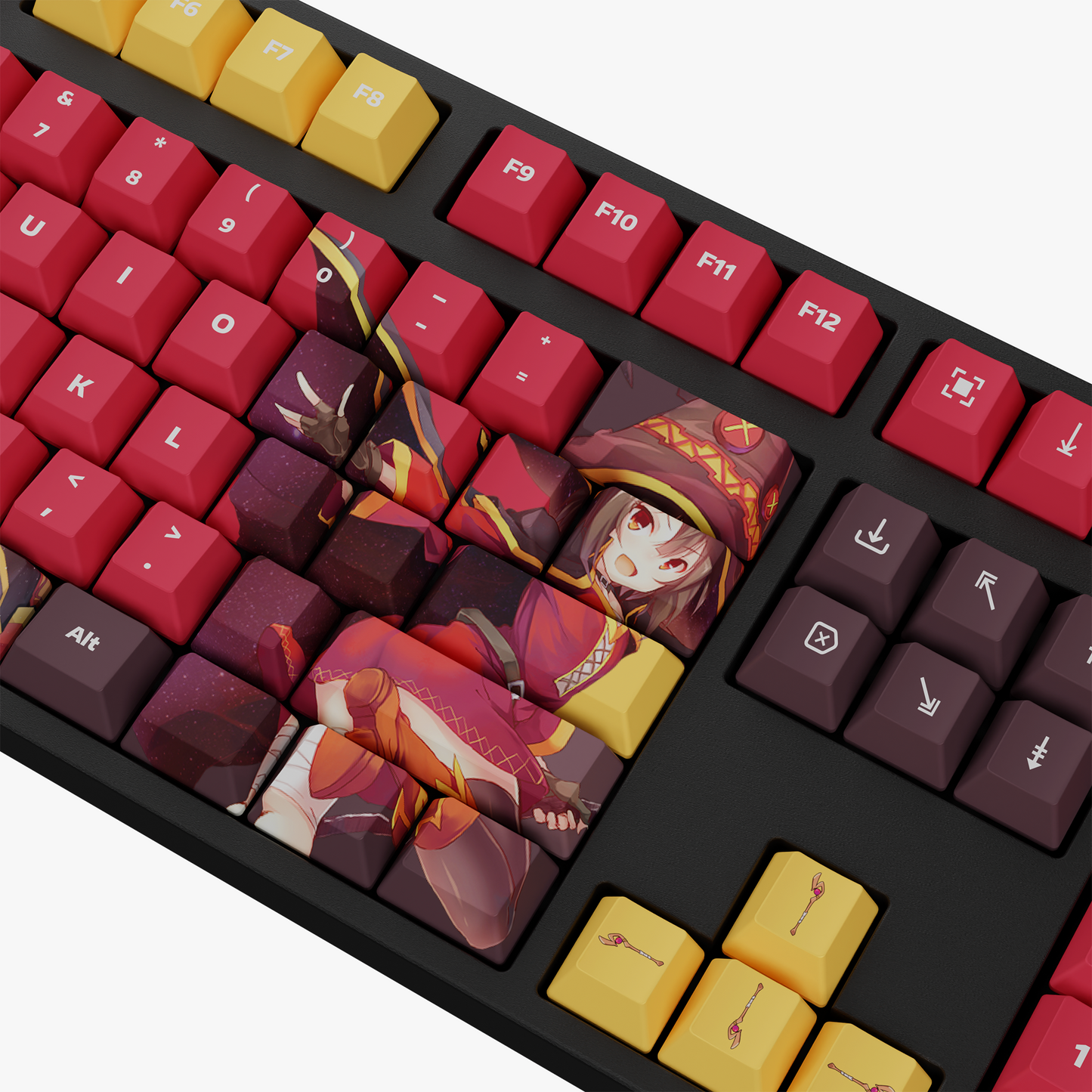 The "Explosion Maniac" Waifu Keyboard