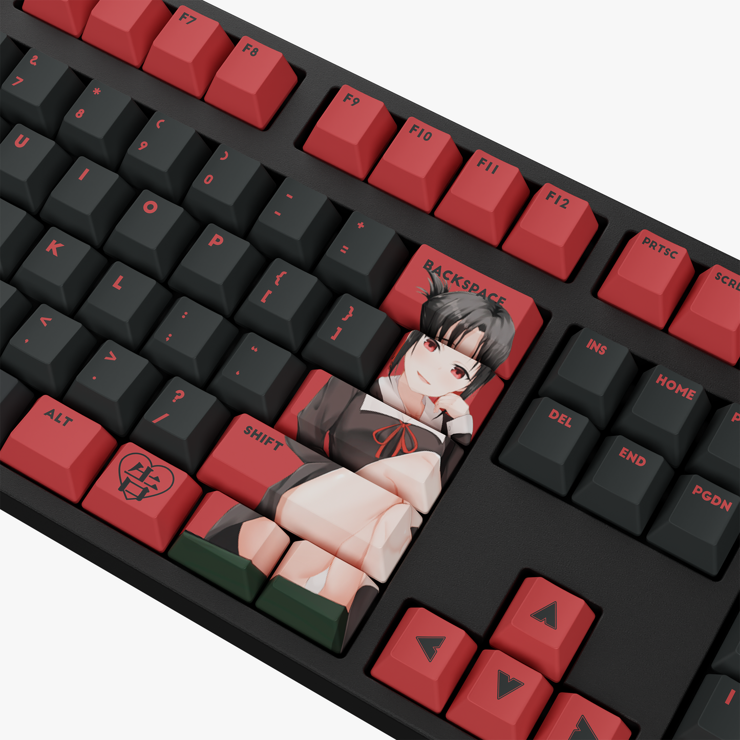 The "Princess Muscle" Waifu Keycaps Set