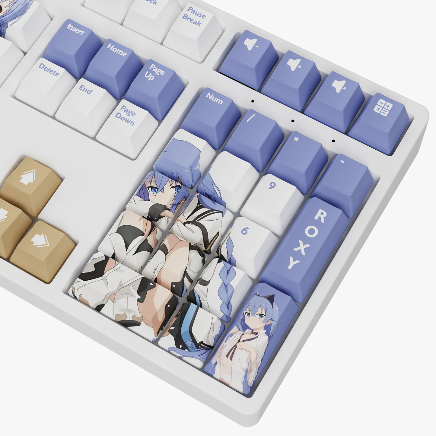 The "Water Magician" Waifu Keycaps Set