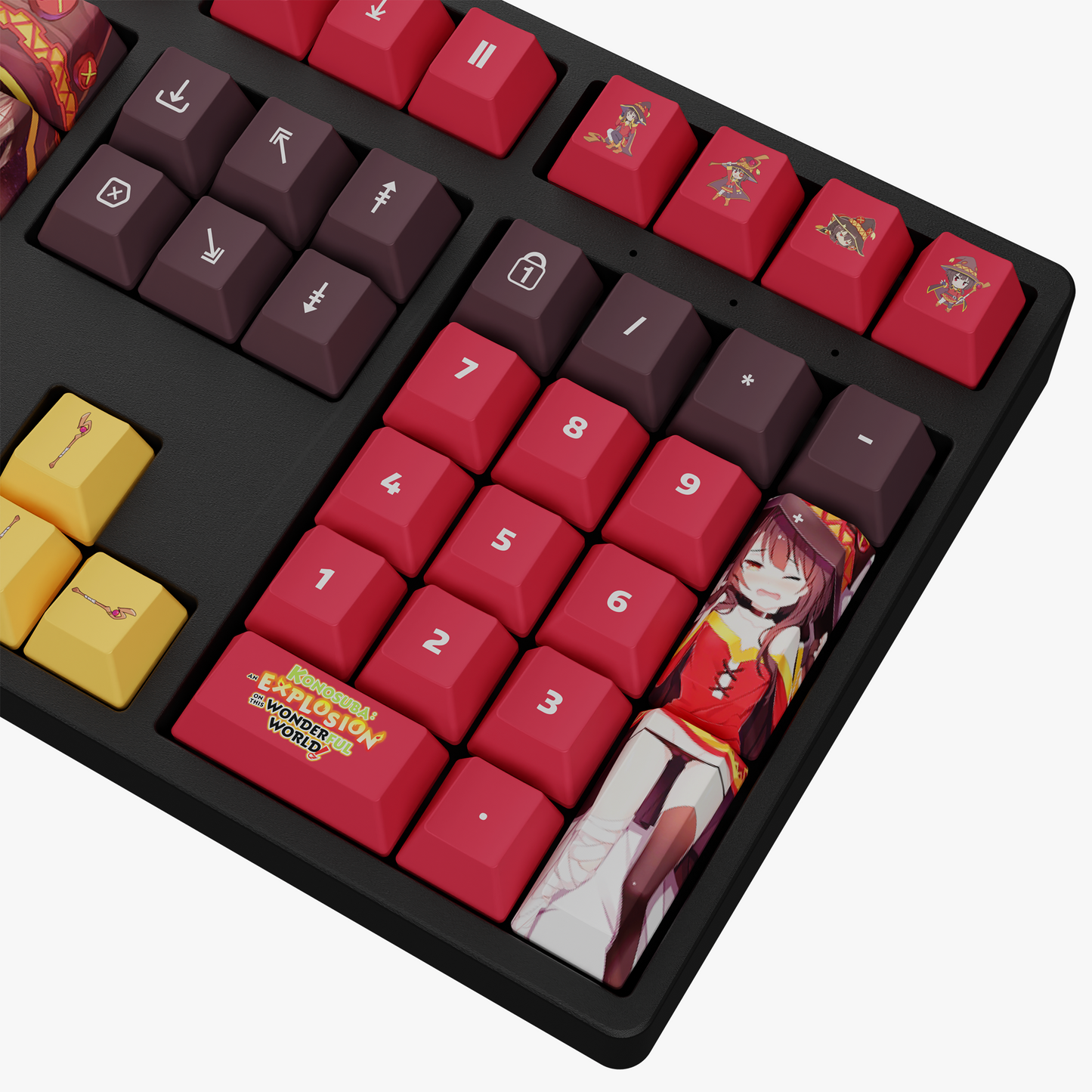 The "Explosion Maniac" Waifu Keyboard