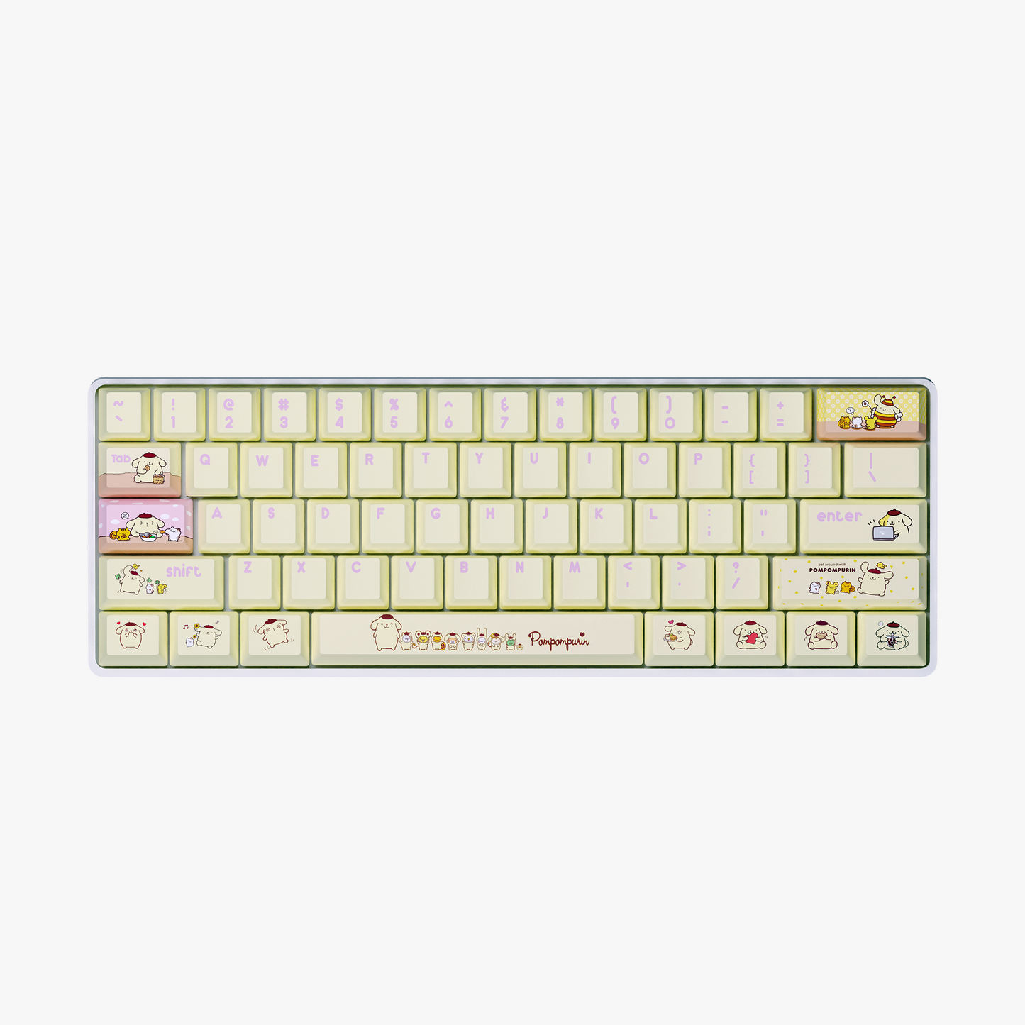 The "Pom Pom" Kawaii Keyboard