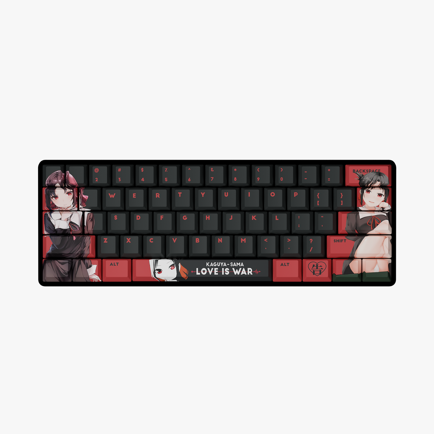 The "Princess Muscle" Waifu Keyboard