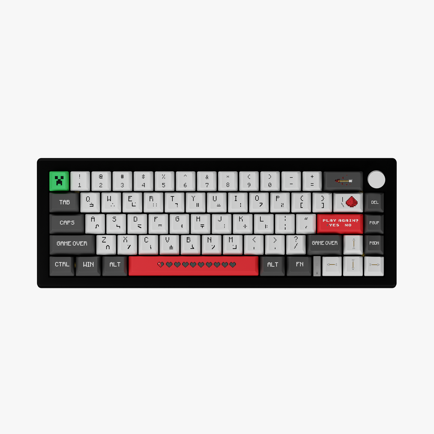 The "Pixelated Game" Kawaii Keyboard