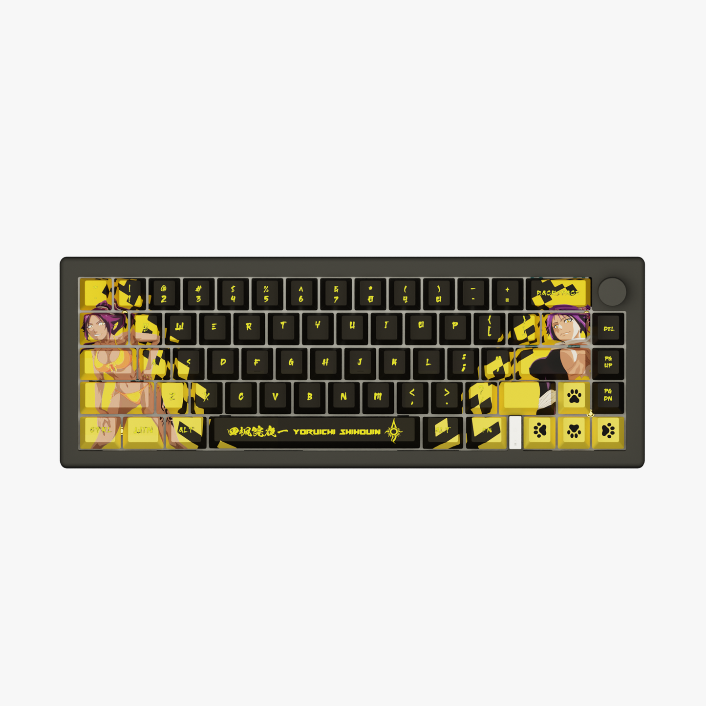 The "Flash Goddess" Waifu Keyboard