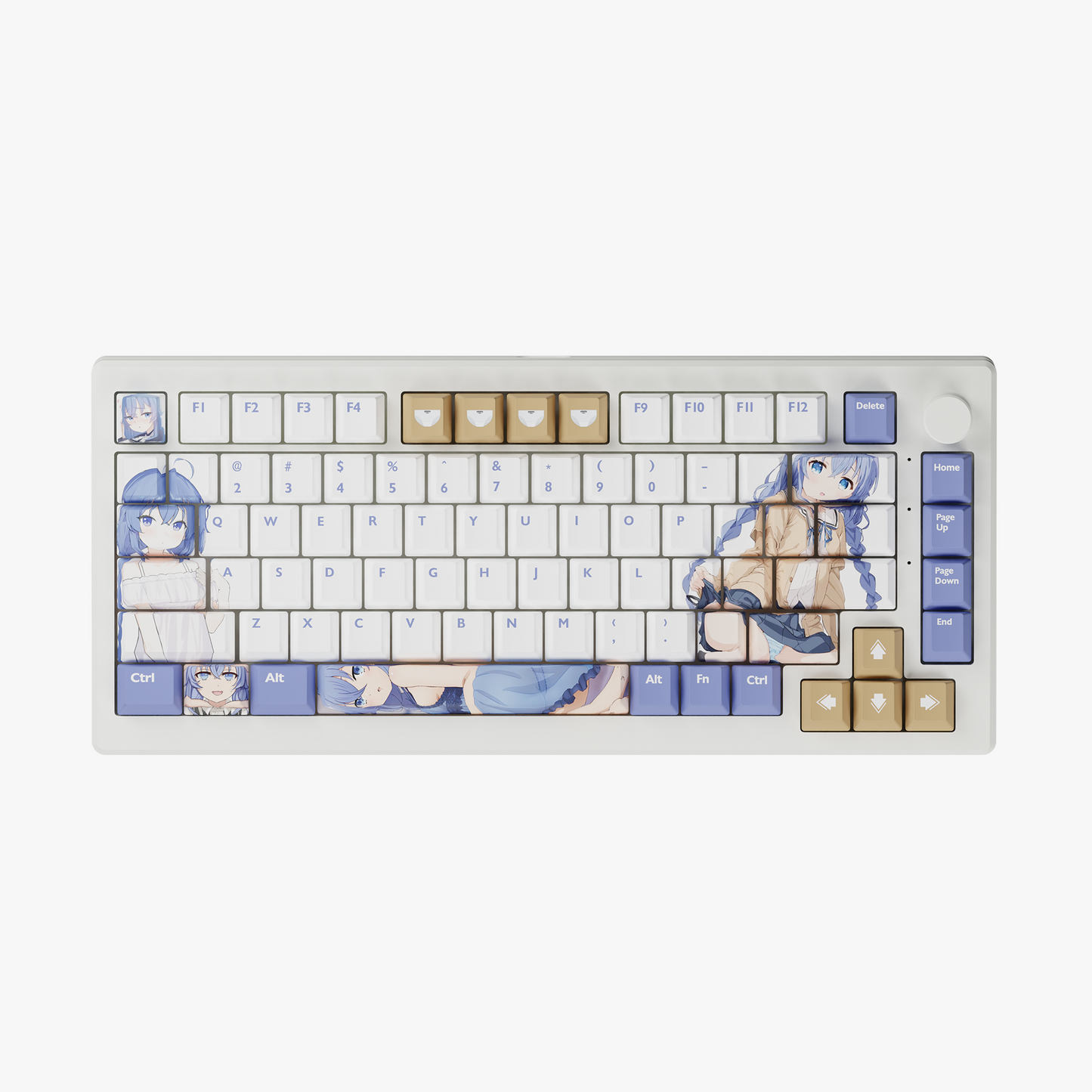 The "Water Magician" Waifu Keyboard