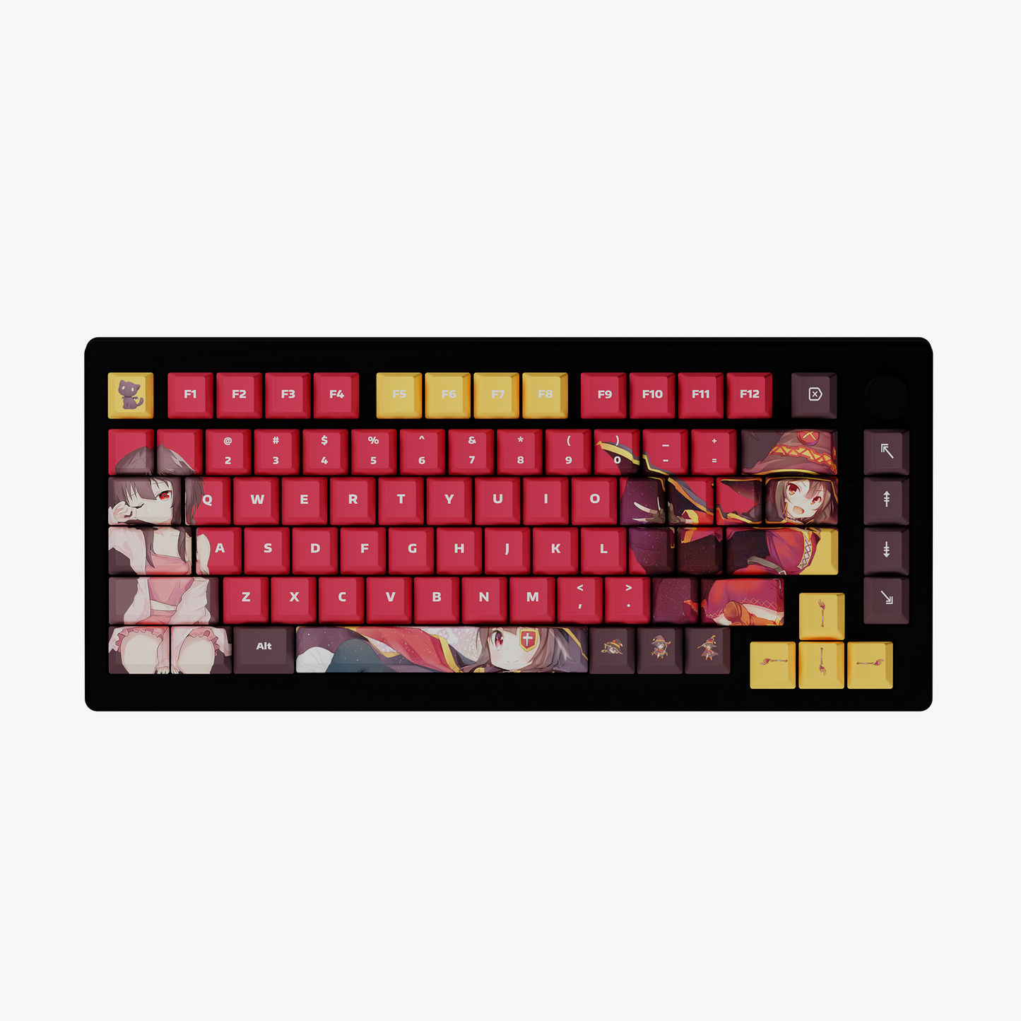 The "Explosion Maniac" Waifu Keyboard