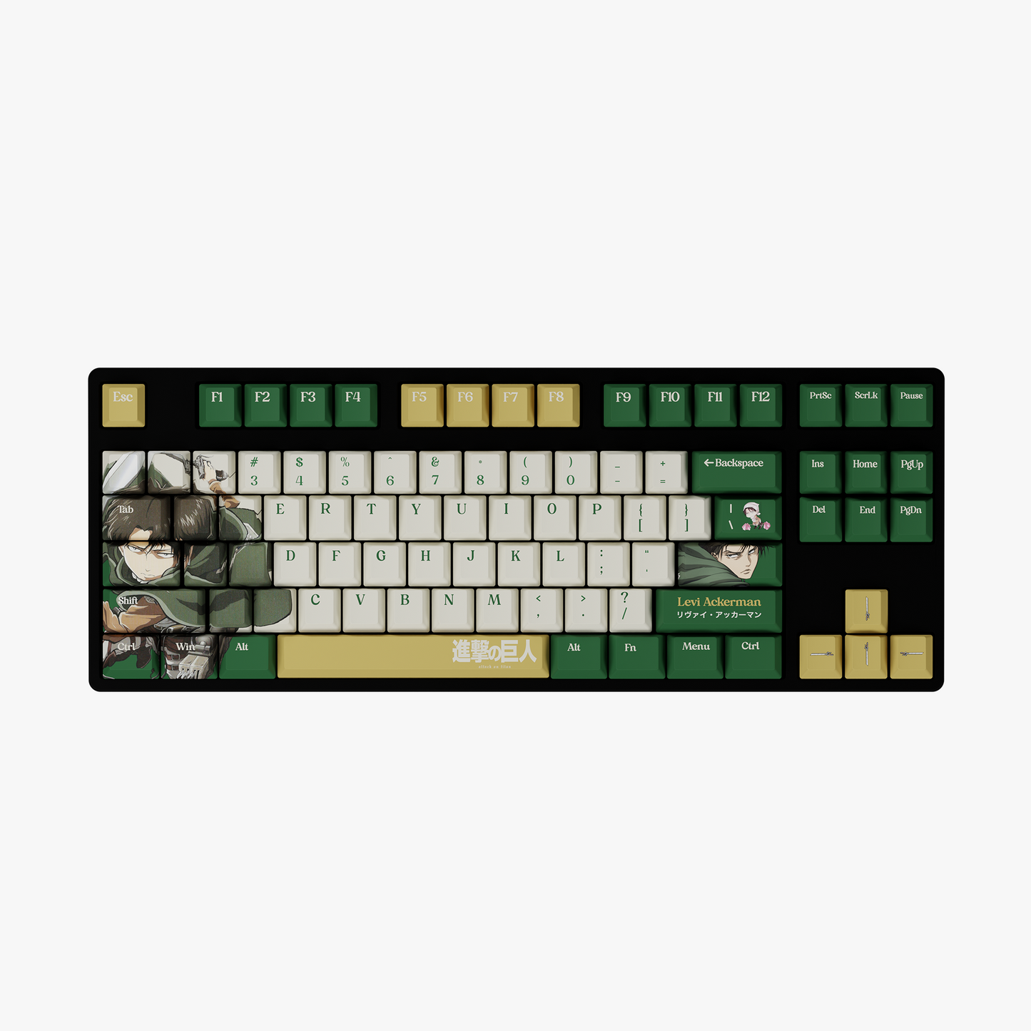 The "Humanity's Strongest" Husbando Keyboard