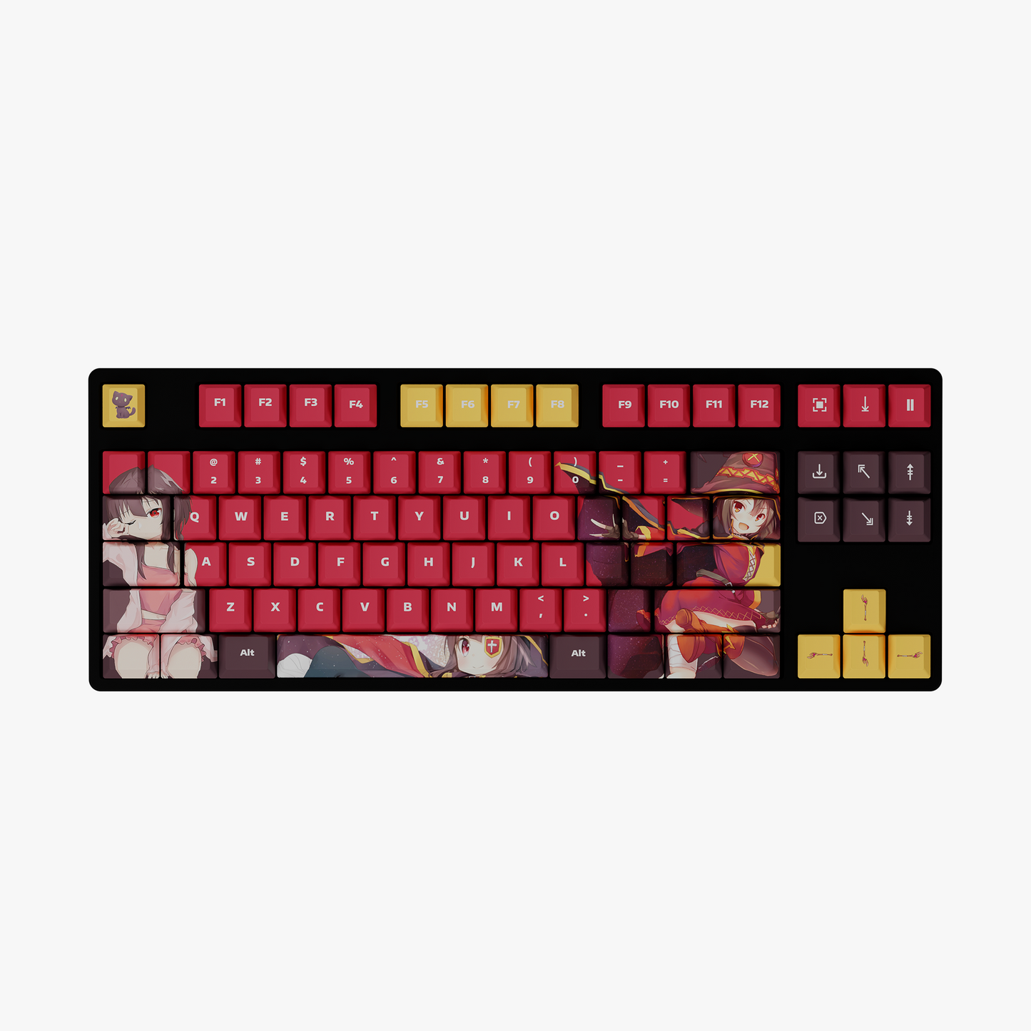 The "Explosion Maniac" Waifu Keyboard