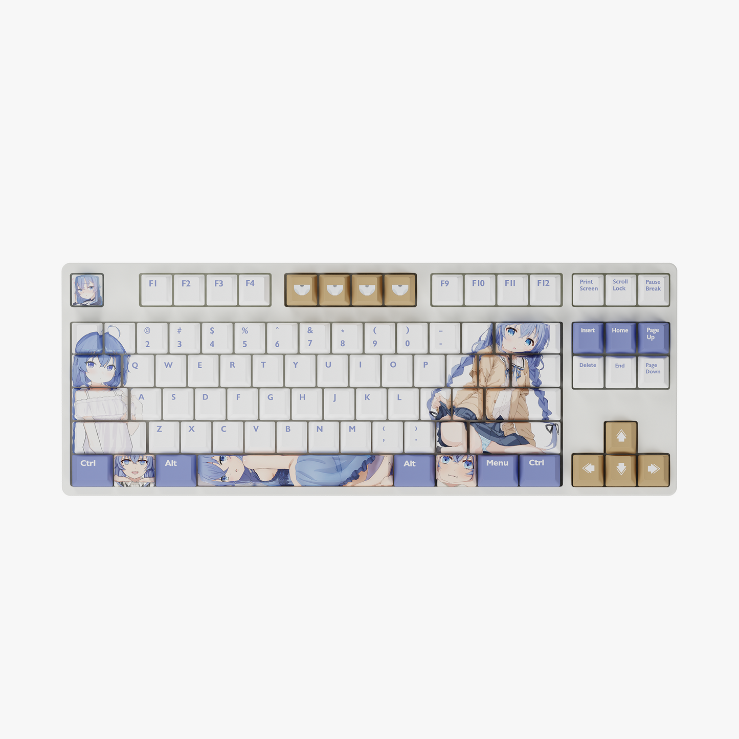 The "Water Magician" Waifu Keyboard