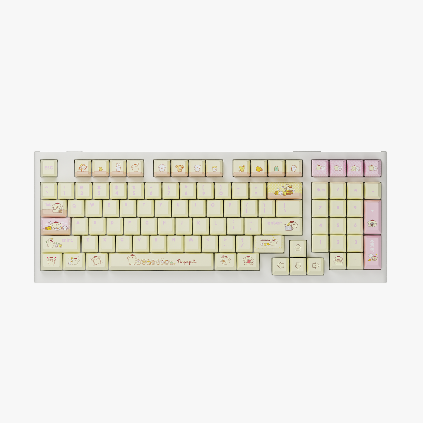 The "Pom Pom" Kawaii Keyboard