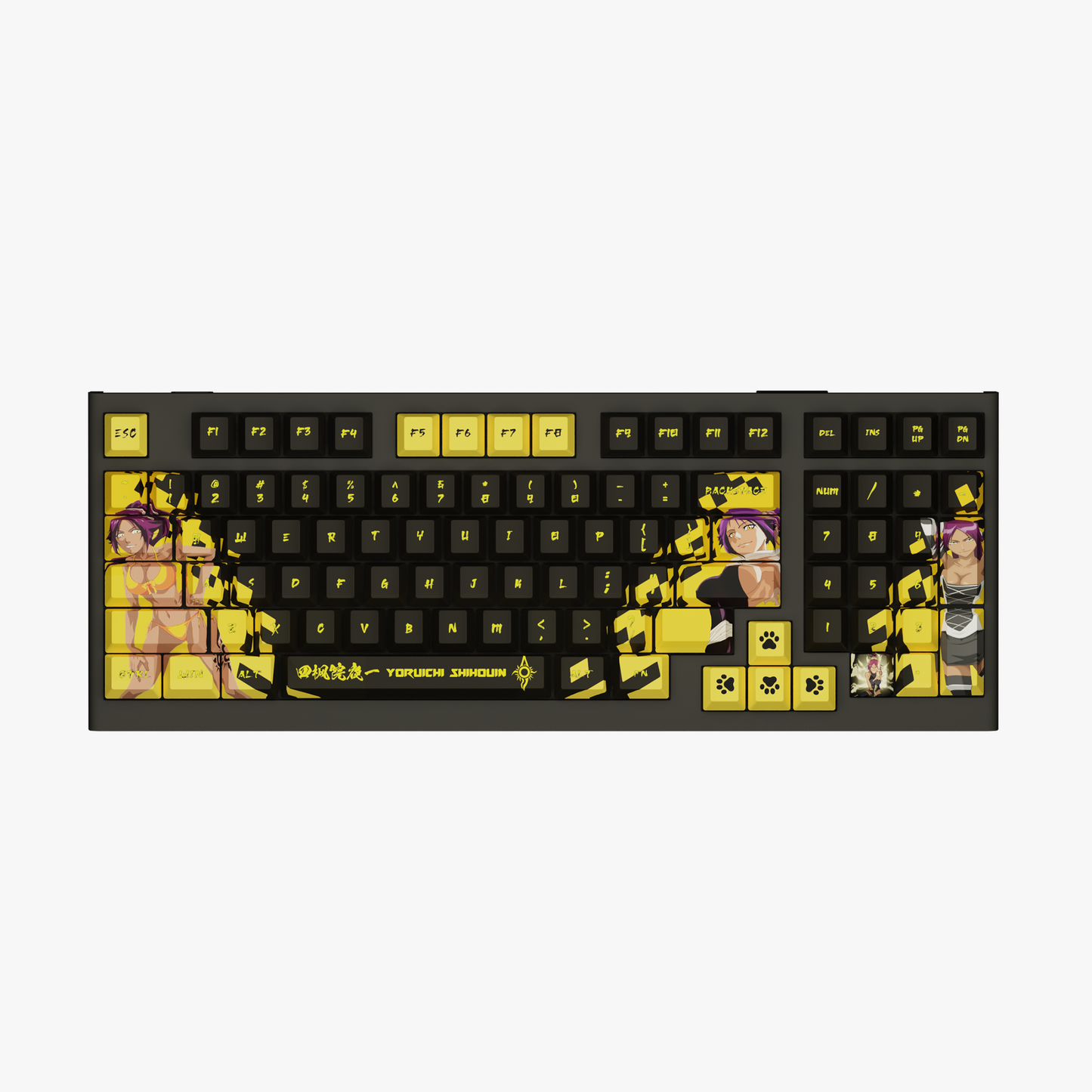 The "Flash Goddess" Waifu Keyboard