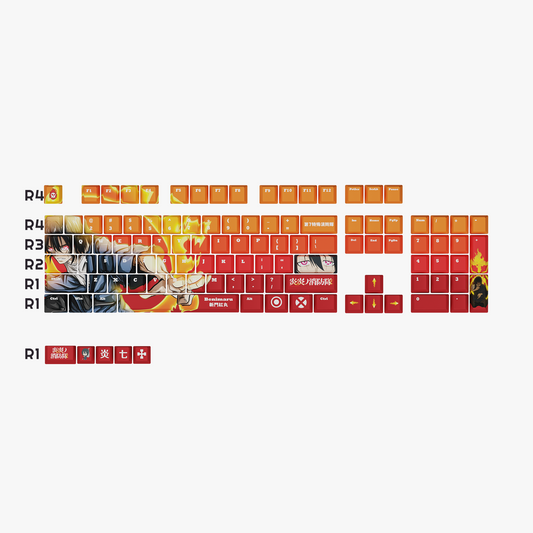 The "Company 7’s Captain" Husbando Keycaps Set