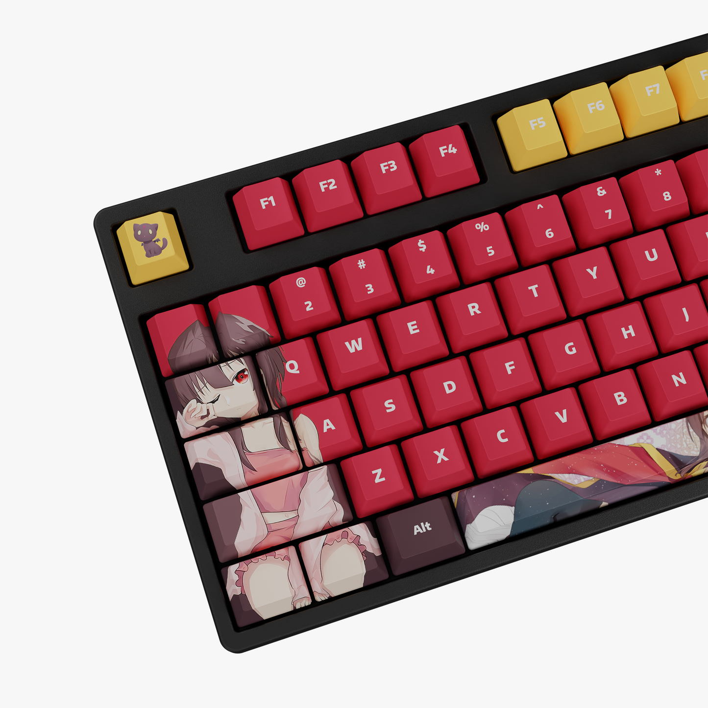 The "Explosion Maniac" Waifu Keyboard