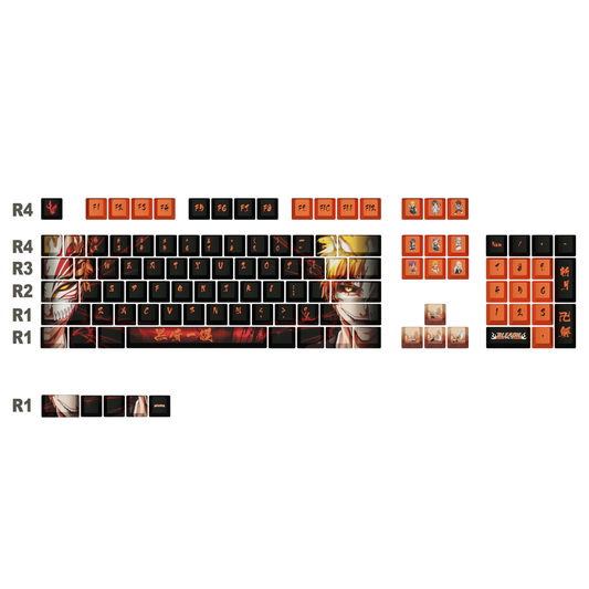 The "Shinigami" Husbando Keycaps Set