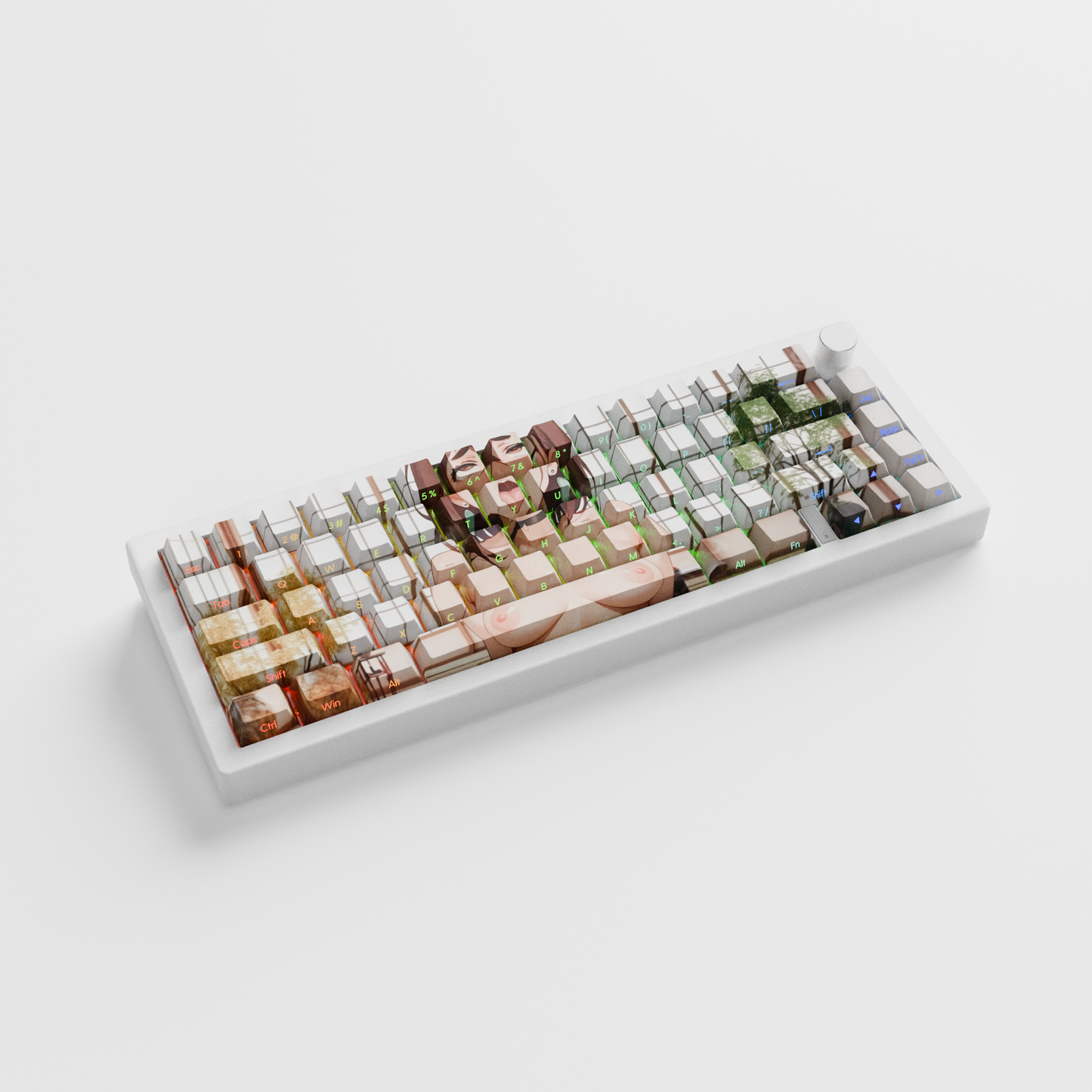 The "Psychic Power" NSFW Waifu Keyboard | Style A ( Limited Drop )